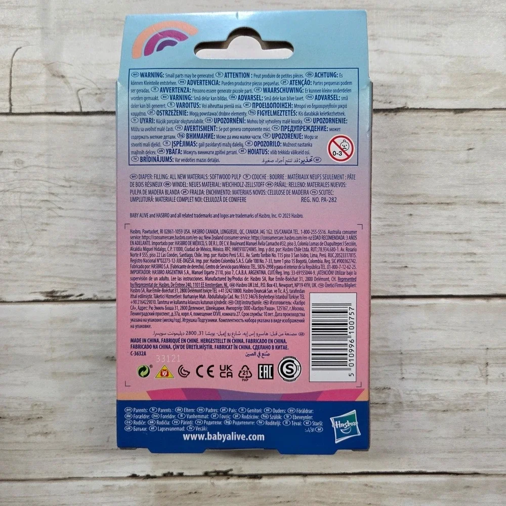 Baby‎ Alive Doll Diaper Refills 4-Pack 16 Diapers Total E9119 Hasbro New